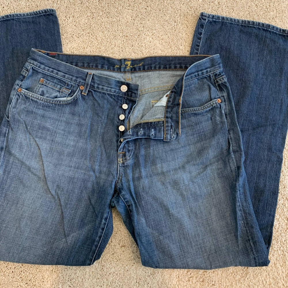 Mens 7 For All Mankind Relaxed Jeans